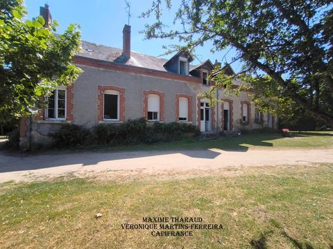   � vendre � Propri�t� agricole de charme � Thenioux (18) Propri�t�/ch�teau - 11 pi�ce(s) - 327 m�