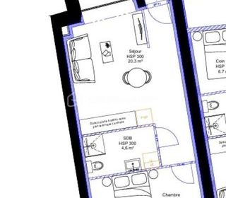  Appartement � vendre 2 pi�ces 38 m�