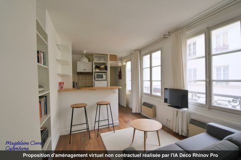   Proximit� Place des Vosges - Studio lumineux au calme � Cour pav�e Appartement - 1 pi�ce(s) - 20 m�