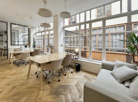 Bureaux atypiques au c�ur du Sentier, 206 m&sup2; &agrave; louer dans le Passage du Grand Cerf 11132 75002 Paris