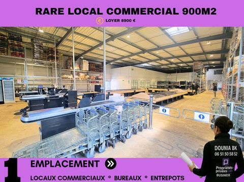 Local commercial 900 m&sup2;, Zone commerciale de Saint-Maximin ? Id&eacute;al supermarch&eacute; 10000 60740 Saint maximin
