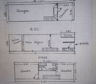  Maison � louer 5 pi�ces 97 m�