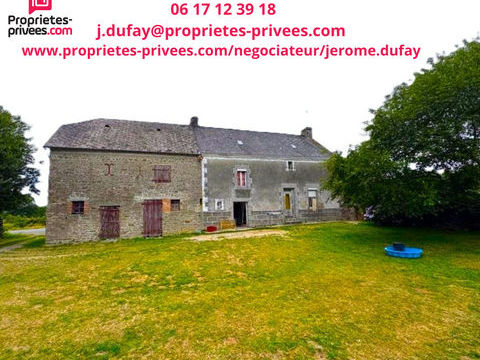   Fermette � r�nover  Grazay, 53440.415838JDUF Maison - 5 pi�ce(s) - 82 m�