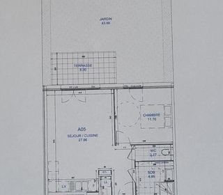  Appartement � vendre 2 pi�ces 47 m�