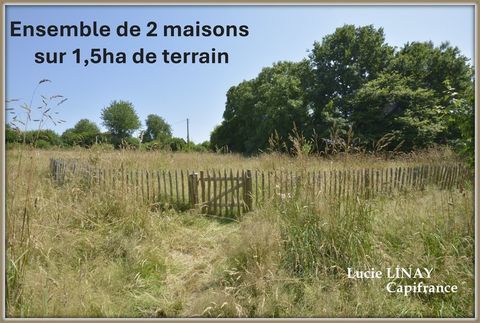   Ensemble de 2 maisons sur 1,5ha de terrain attenant autour de la propri�t� Maison - 5 pi�ce(s) - 180 m�