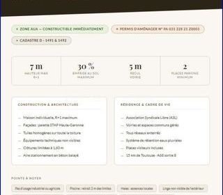  Terrain � vendre 506 m�