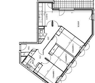  Appartement � vendre 4 pi�ces 85 m�