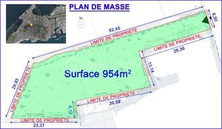  Terrain � vendre 954 m�