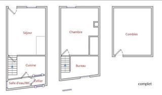  Maison � vendre 3 pi�ces 56 m�