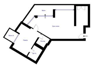  Appartement � vendre 2 pi�ces 61 m�