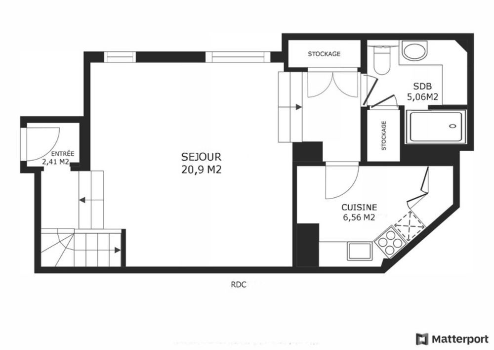 � vendre  Appartement Paris 6