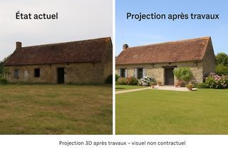  Remise / Grange � vendre 3 pi�ces 65 m�