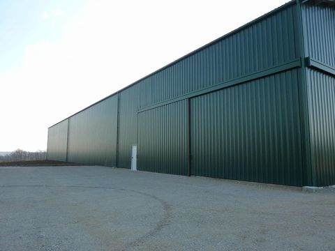 HANGAR DE STOCKAGE DE 1200 M² À LOUER À SEGREVILLE (31460) AVEC DEUX DOUBLE PORTES, ACCÈS POIDS LOURDS ET SOL ULTRA-RÉSISTANT 2900 31460 Segreville