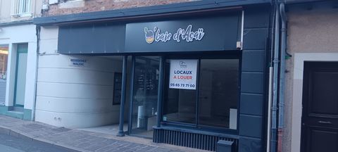 Rodez centre : commerce RC 35 m&sup2; environ + Cave en sous-sol 807 12000 Rodez