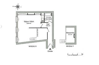  Appartement � vendre 2 pi�ces 37 m�