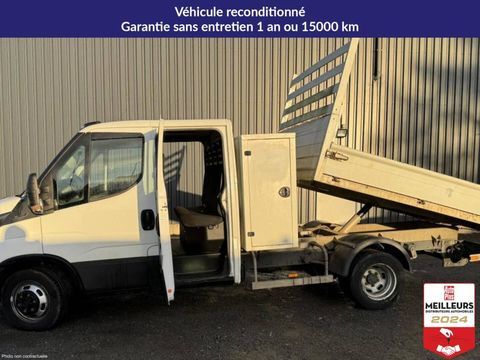 Iveco Daily 35C14 BENNE COFFRE DOUBLE CABINE RJ 6 places 2020 occasion Buchelay 78200