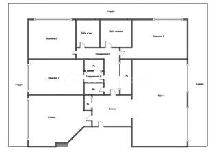  Appartement � vendre 4 pi�ces 82 m�