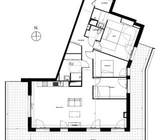  Appartement � vendre 4 pi�ces 116 m�