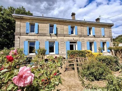   Belle Girondine de 170 m� sur 2 hectares avec chai, �curie et garage Maison - 7 pi�ce(s) - 170 m�