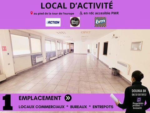 NOGENT SUR OISE - Local commercial ou bureaux 1250 60180 Nogent sur oise