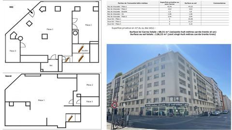 Locaux/Biens immobiliers 187000 69100 Villeurbanne