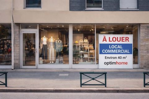 &Agrave; LOUER � LOCAL COMMERCIAL 40 m&sup2; EN GALERIE DYNAMIQUE - AURAY (56) 800 56400 Auray