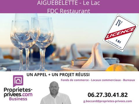 Aiguebelette Le Lac  - BAR, RESTAURANT 350 COUVERTS AVEC GRANDE TERRASSE , Emplacement N&deg;1 495000 73610 Aiguebelette le lac