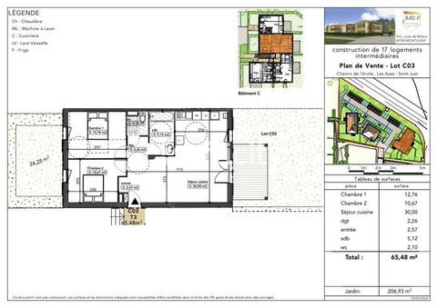   Appartement neuf Appartement - 3 pi�ce(s) - 65 m�