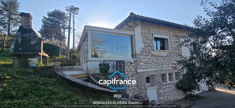   Maison en pierre semi-enterr�e � vendre 5 pi�ces PUJOLS (47) Maison - 5 pi�ce(s) - 100 m�