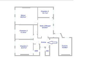  Appartement � vendre 5 pi�ces 150 m�