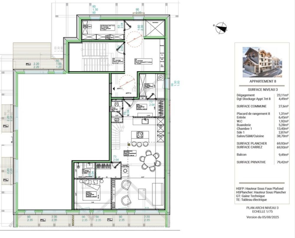 � vendre  Appartement Brian�on (05100)