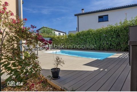   Lansargues Maison T 4 de 2021 ;suite parentale en rdc deux chambres a l'�tage;grand salon, piscine chauff�e s�curis�e Maison - 4 pi�ce(s) - 107 m�