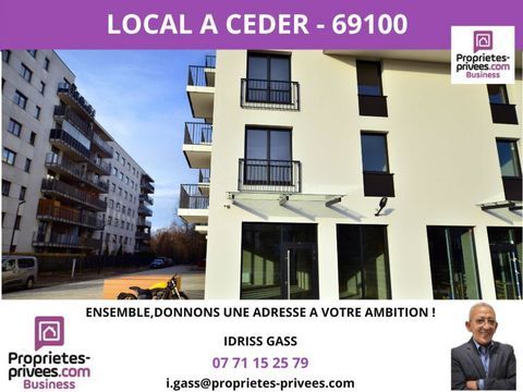 Villeurbanne / Monchat - Cession de bail, local commercial 120 m&sup2; 99000 69100 Villeurbanne