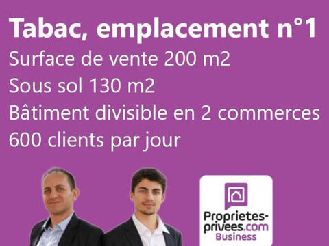 NEVERS - TABAC FDJ LOTO PRESSE, BEL EMPLACEMENT 275000 58000 Nevers