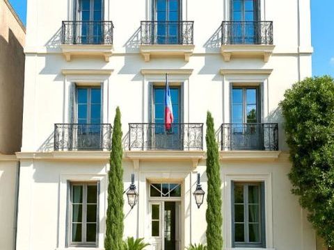   Maison bourgeoise de charme fin XIX  � B�ziers Maison - 12 pi�ce(s) - 400 m�