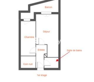  Appartement � vendre 2 pi�ces 35 m�