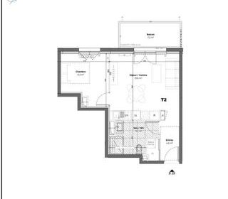  Appartement � vendre 2 pi�ces 39 m�