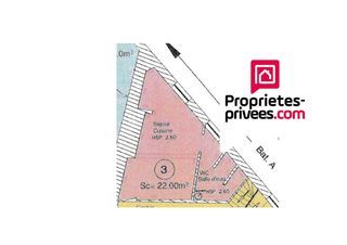  Appartement � vendre 1 pi�ce 22 m�