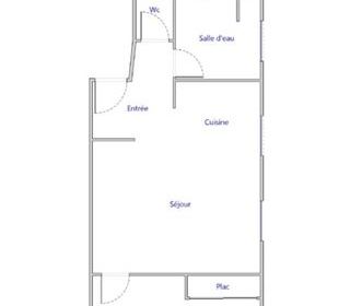  Appartement � vendre 2 pi�ces 46 m�