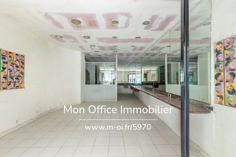 R&eacute;f&eacute;rence : 6262-MCO -  Vente de mur d'un local Professionnel de  3 pi&egrave;ces d'une surface de 61 m2 138000 13006 Marseille 6e arrondissement