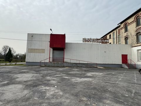 LOCAL COMMERCIAL 335 m&sup2; AVEC GRAND PARKING � BUIRE (02500) 64200 02500 Buire