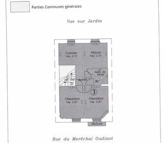  Appartement � vendre 4 pi�ces 50 m�