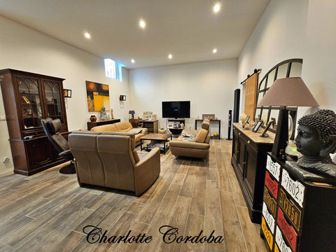   Maison de caract�re en pierre � Volumes g�n�reux au c�ur de S�rignac-sur-Garonne Maison - 9 pi�ce(s) - 253 m�