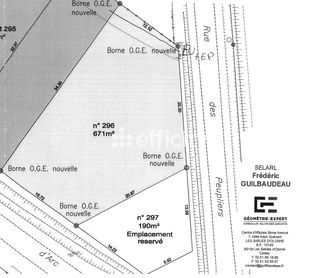  Terrain � vendre 671 m�