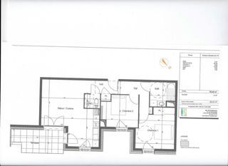  Appartement � vendre 3 pi�ces 65 m�