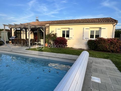   MAISON PLAIN PIED - 3 A 4 CHAMBRES - PISCINE - TERRAIN Maison - 5 pi�ce(s) - 100 m�