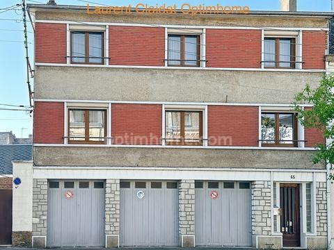   MAISON DE VILLE ENV.120 m� � 3 CHAMBRES + 3 GARAGES LOU�S � SAINT-QUENTIN CENTRE Maison - 5 pi�ce(s) - 120 m�