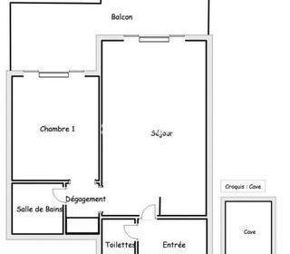  Appartement � vendre 2 pi�ces 39 m�