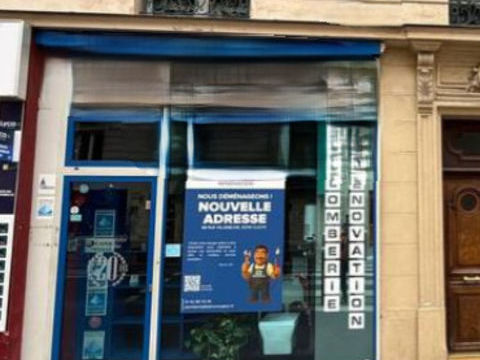 Local &agrave; louer 1800 75009 Paris