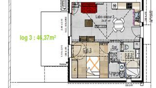  Maison � vendre 3 pi�ces 47 m�